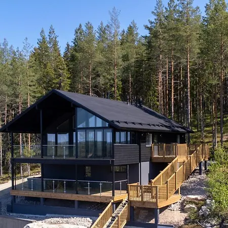 Panorama Incl Jacuzzi, Bedlinen And Towels, Sauna Himos
