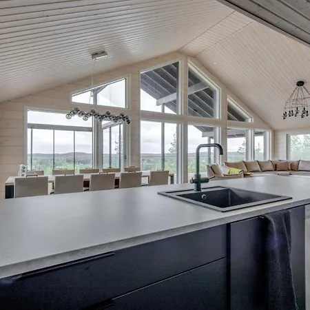 Panorama Incl Jacuzzi, Bedlinen And Towels, Sauna Himos