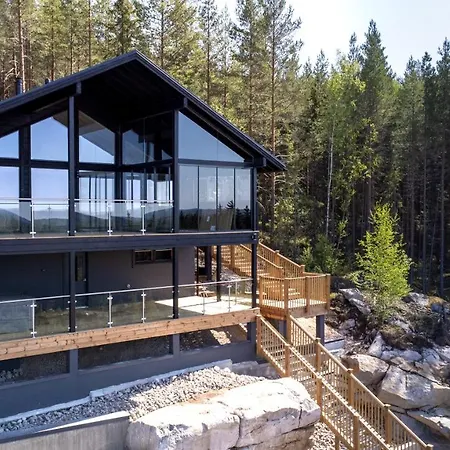 Huvilat Panorama Incl Jacuzzi, Bedlinen And Towels, Sauna Himos